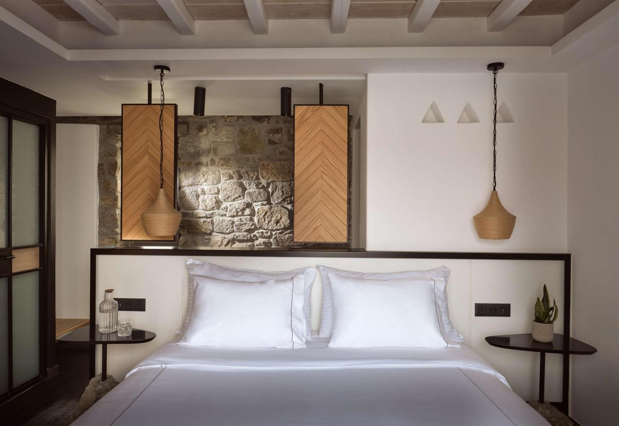 فندق Semeli Coast Mykonos Curio Collection By Hilton Merchia Beach المظهر الخارجي الصورة