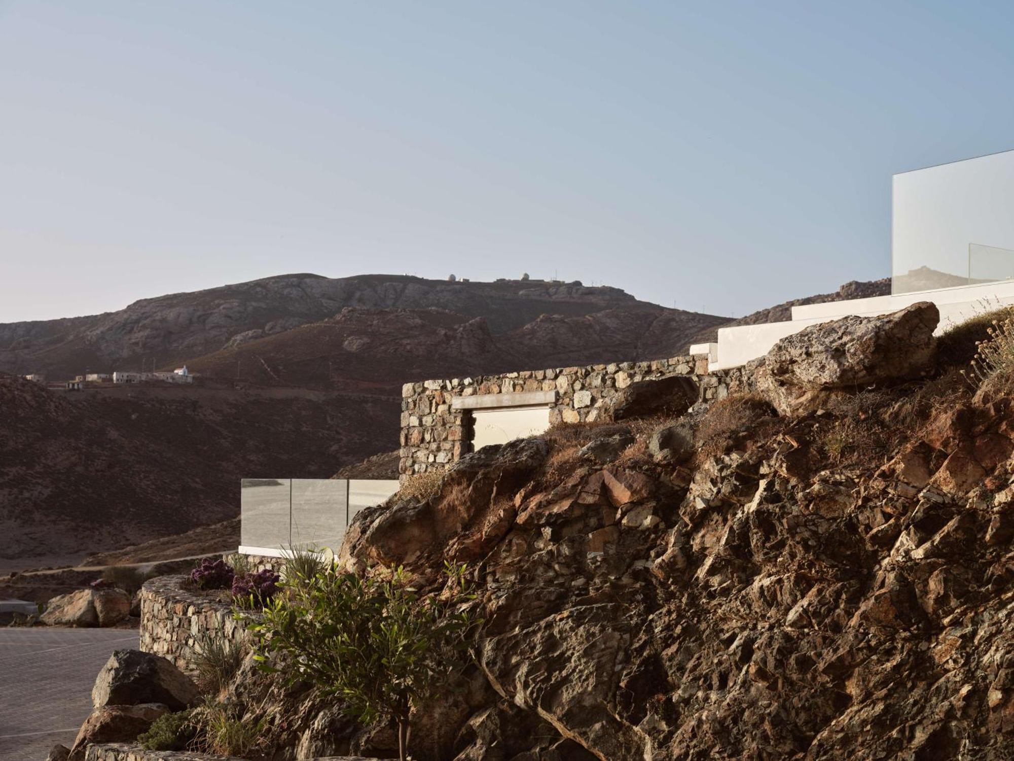 فندق Semeli Coast Mykonos Curio Collection By Hilton Merchia Beach المظهر الخارجي الصورة