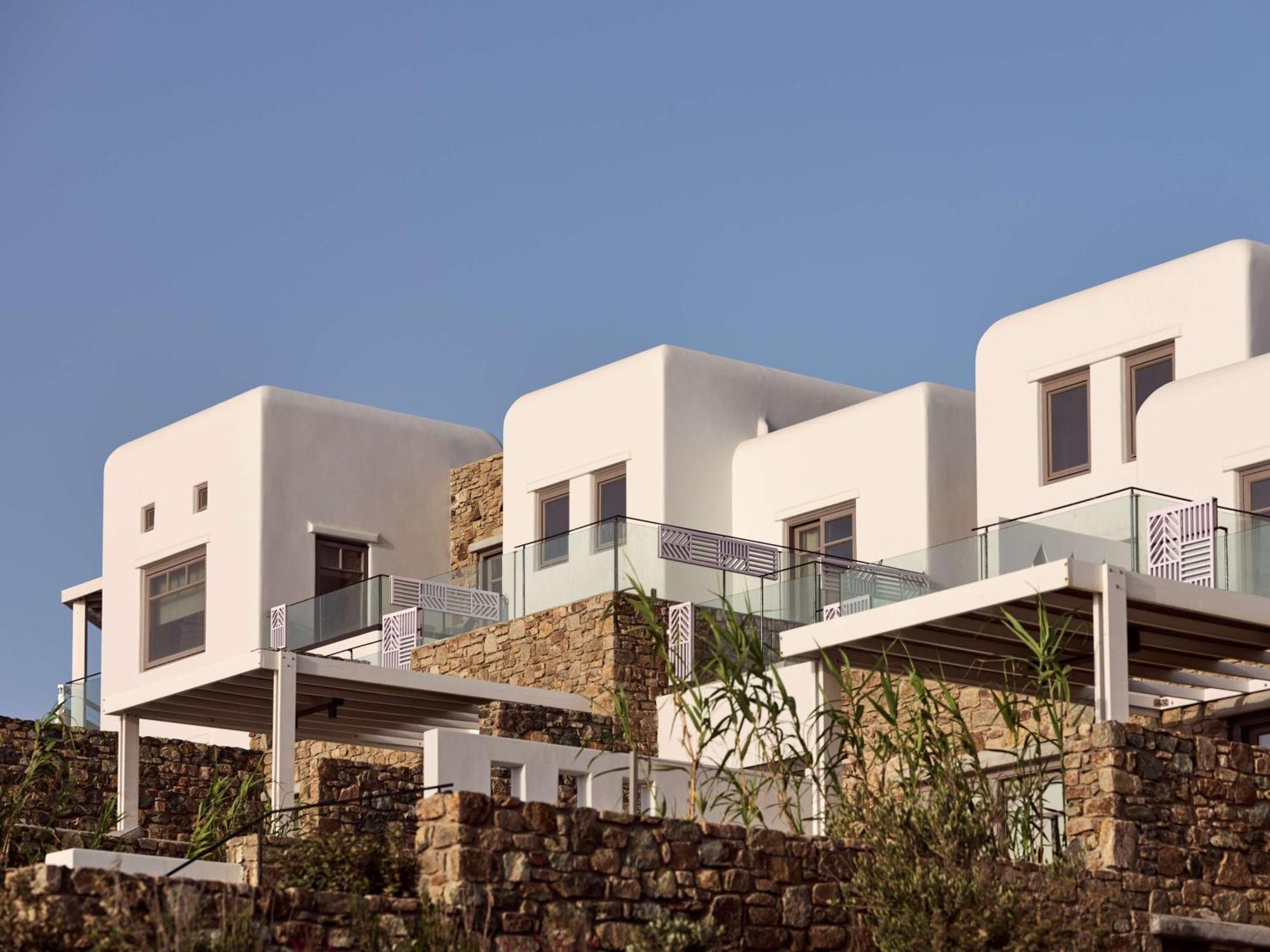 فندق Semeli Coast Mykonos Curio Collection By Hilton Merchia Beach المظهر الخارجي الصورة