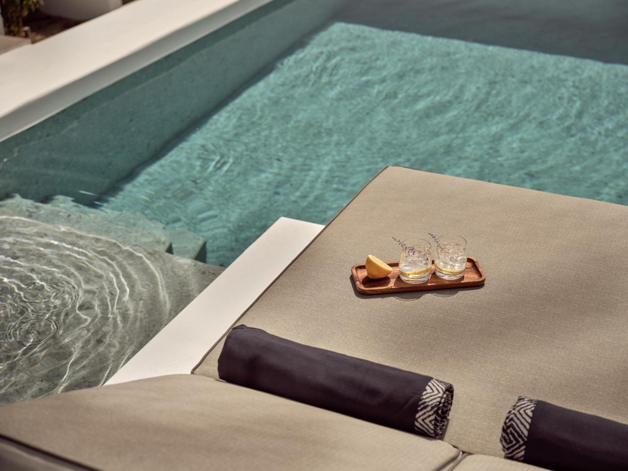 فندق Semeli Coast Mykonos Curio Collection By Hilton Merchia Beach المظهر الخارجي الصورة