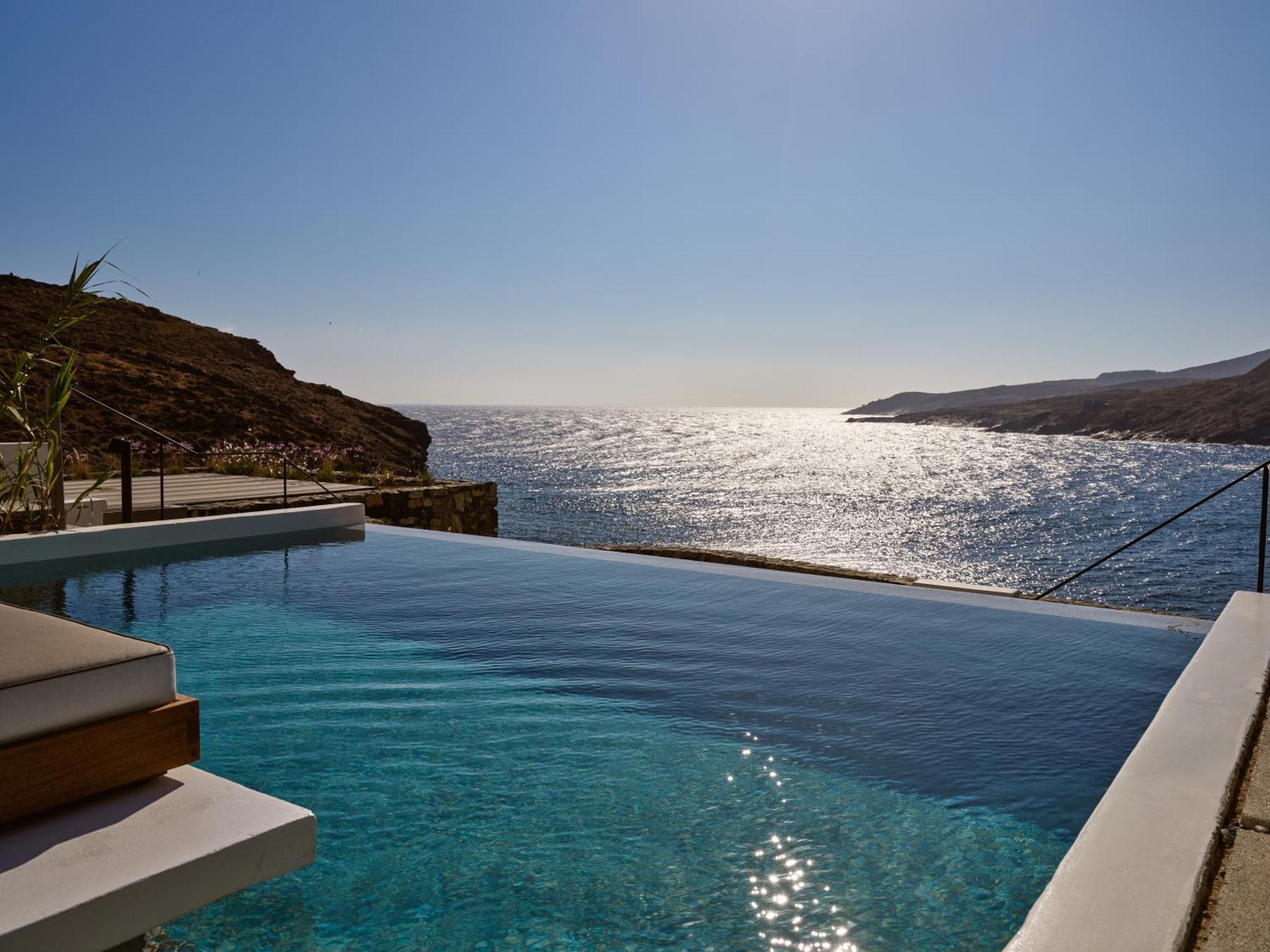 فندق Semeli Coast Mykonos Curio Collection By Hilton Merchia Beach المظهر الخارجي الصورة
