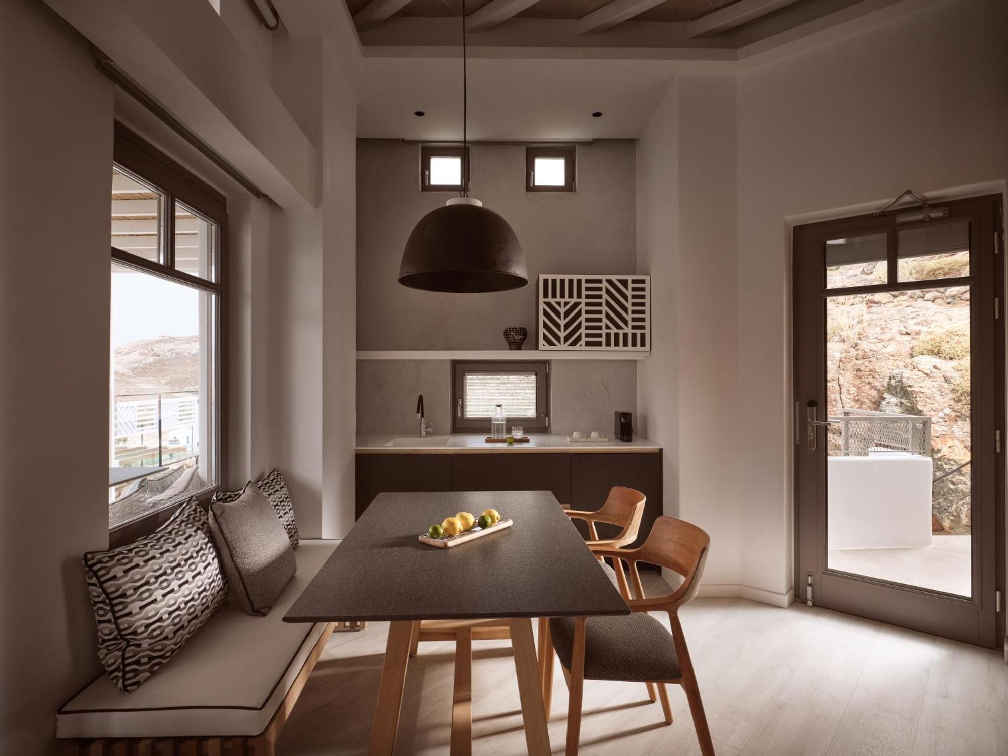 فندق Semeli Coast Mykonos Curio Collection By Hilton Merchia Beach المظهر الخارجي الصورة