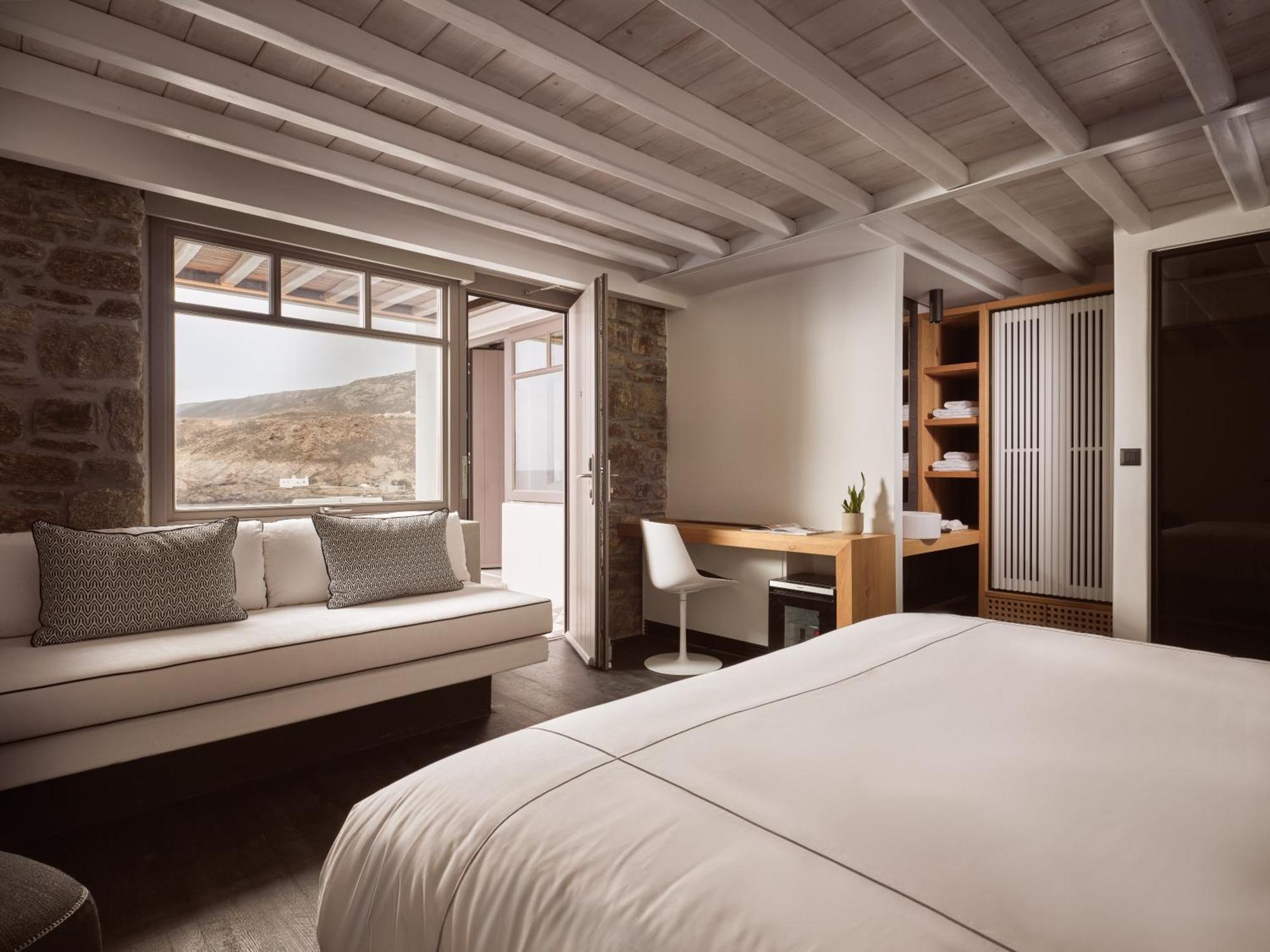 فندق Semeli Coast Mykonos Curio Collection By Hilton Merchia Beach المظهر الخارجي الصورة