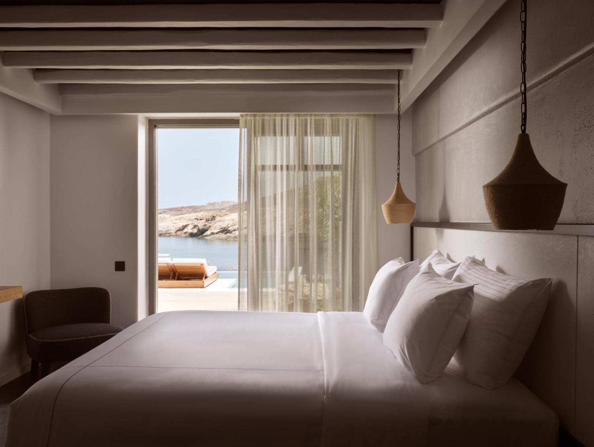 فندق Semeli Coast Mykonos Curio Collection By Hilton Merchia Beach المظهر الخارجي الصورة