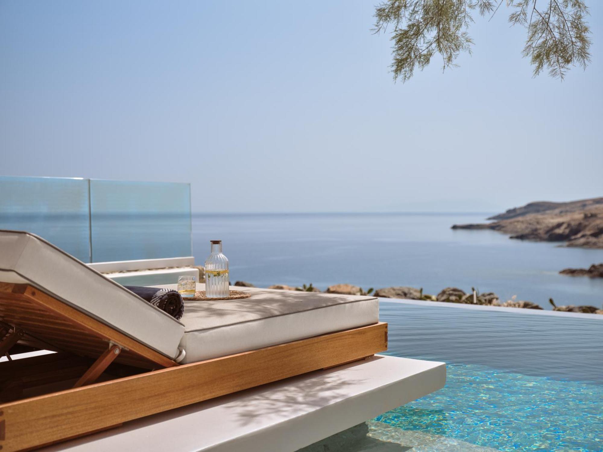 فندق Semeli Coast Mykonos Curio Collection By Hilton Merchia Beach المظهر الخارجي الصورة