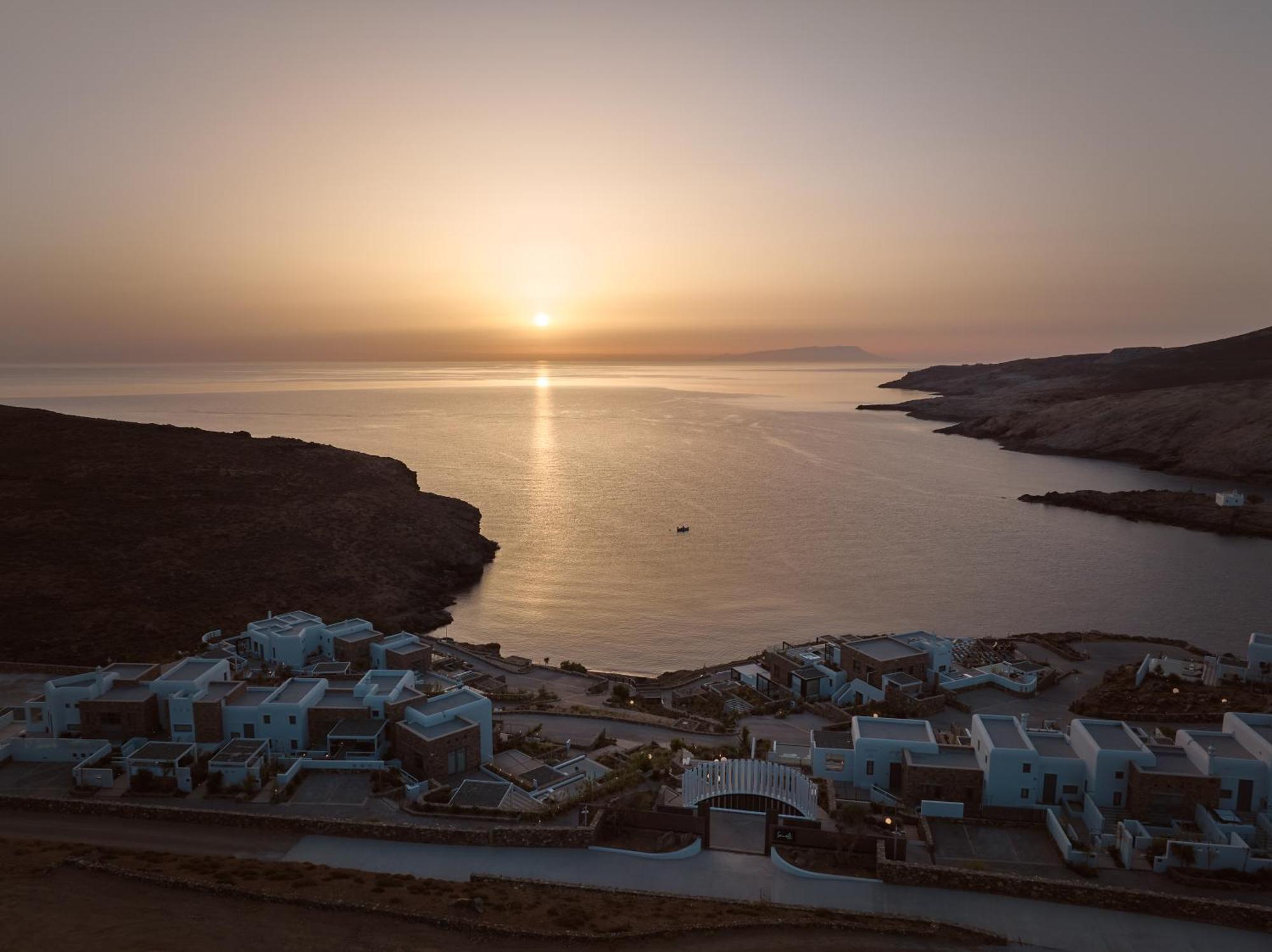 فندق Semeli Coast Mykonos Curio Collection By Hilton Merchia Beach المظهر الخارجي الصورة